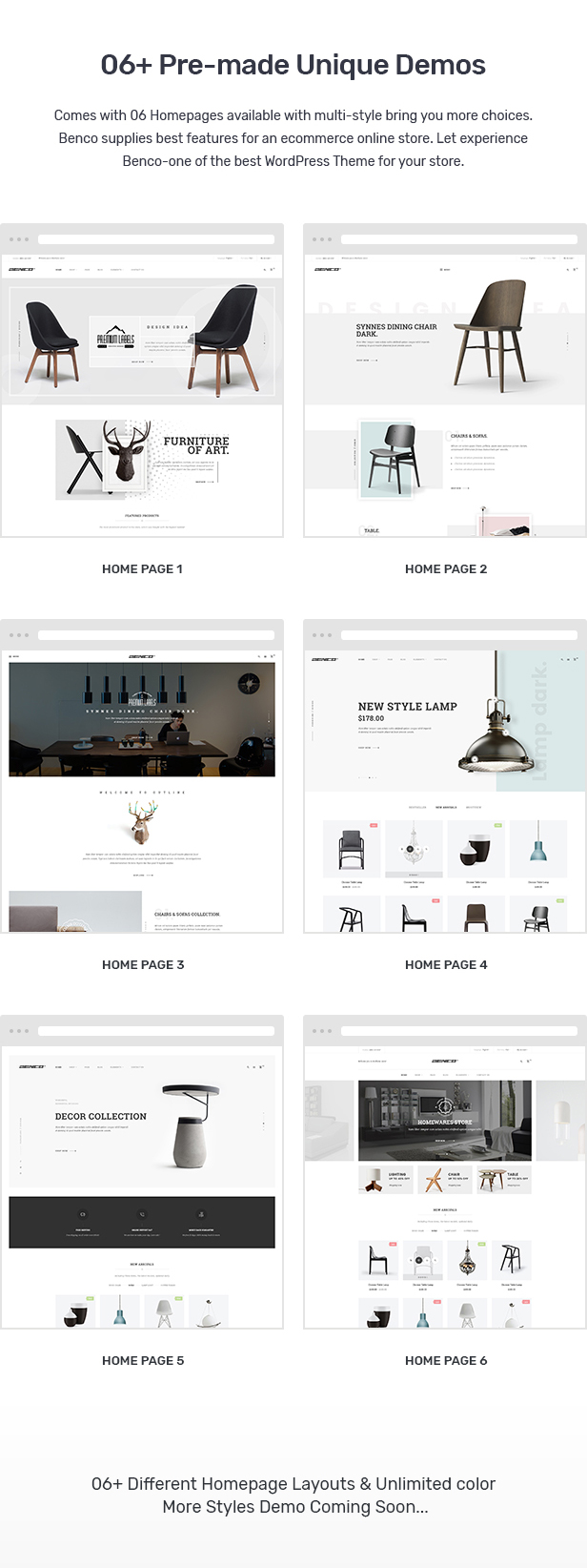 Benco – Responsive Furniture WooCommerce WordPress Theme