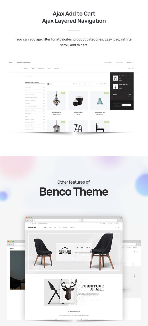 Benco – Responsive Furniture WooCommerce WordPress Theme