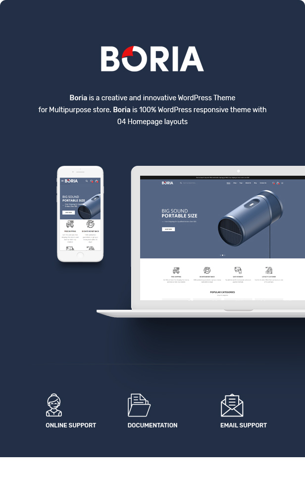 Boria – Multipurpose WooCommerce WordPress Theme