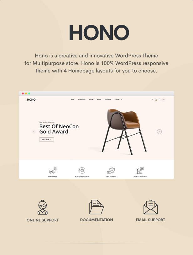 Hono – Multipurpose WooCommerce WordPress Theme