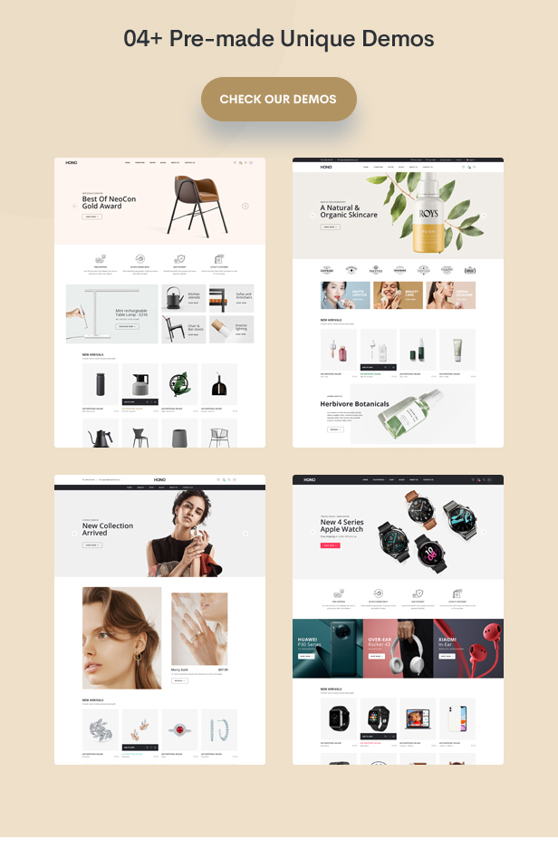 Hono – Multipurpose WooCommerce WordPress Theme