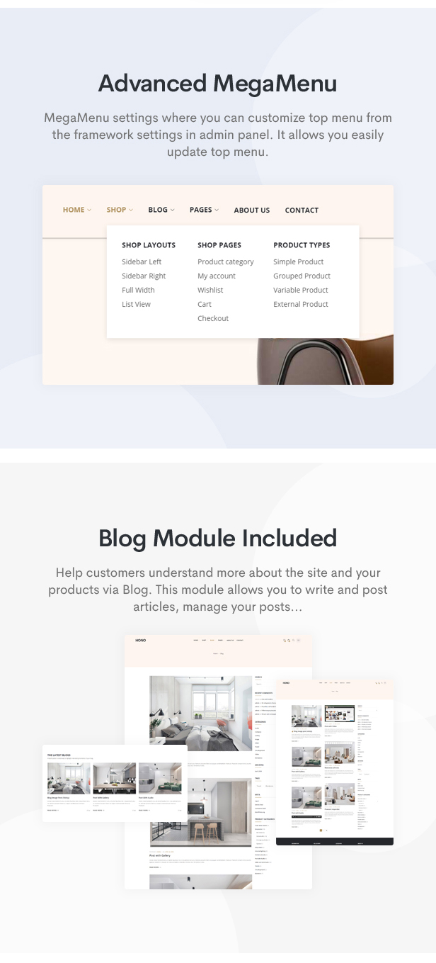 Hono – Multipurpose WooCommerce WordPress Theme